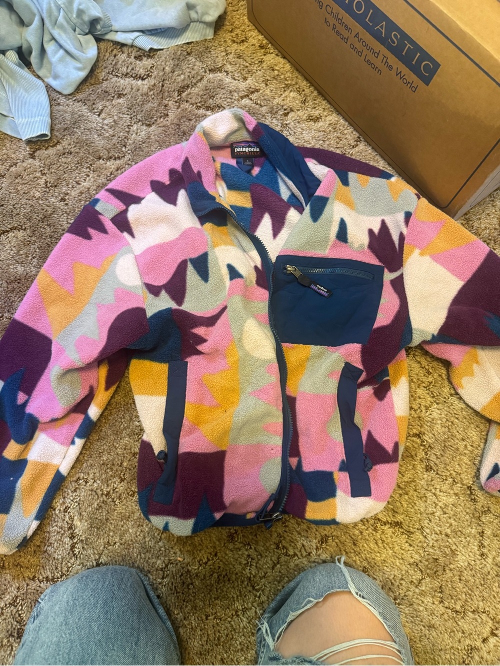 Patagonia Multicolor Fuzzy Jacket